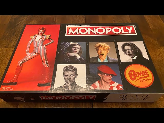 Monopoly Bowie Edition Review - YouTube