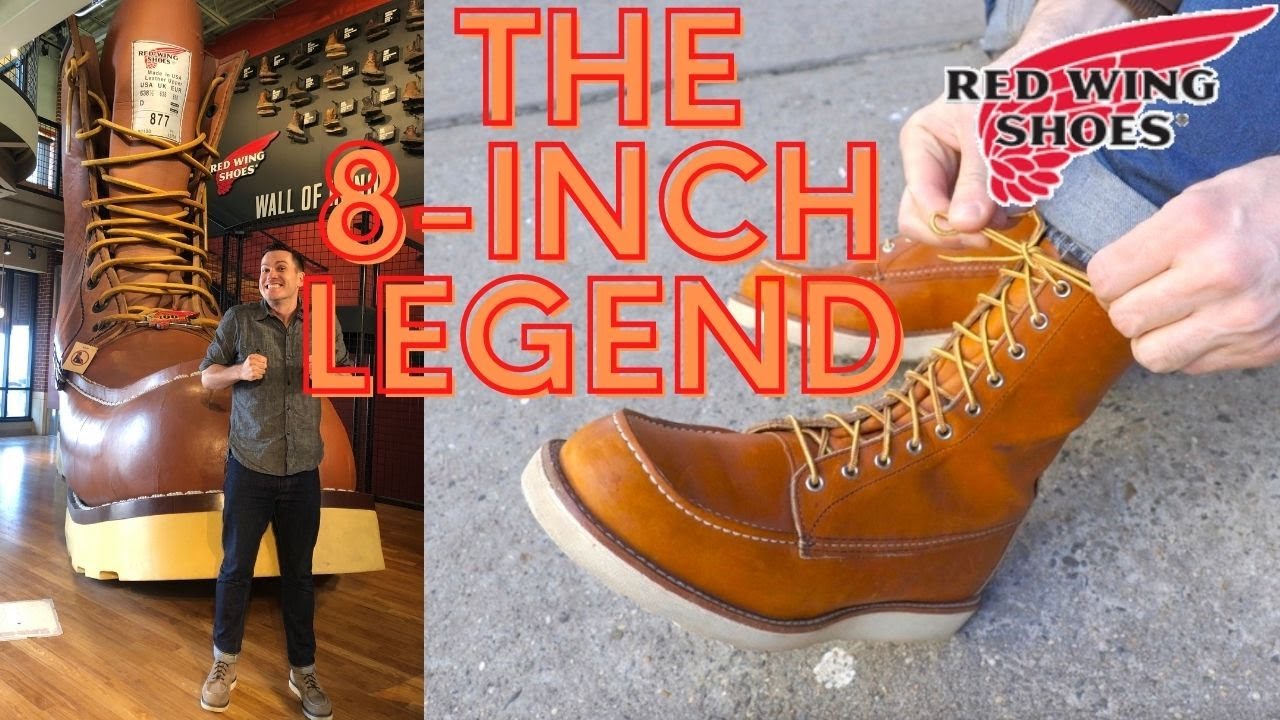 Red Wing 877 Boot Review: The 8-Inch Legend - YouTube
