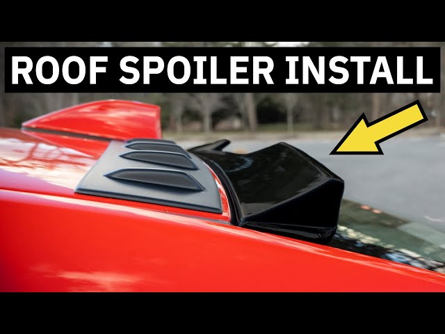 2022+ Subaru WRX Rear Window Spoiler Installation [JXR Performance