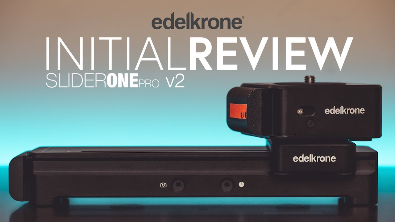 Edelkrone SliderOne Pro v2 Unboxing and REVIEW | Canon EOS R - YouTube
