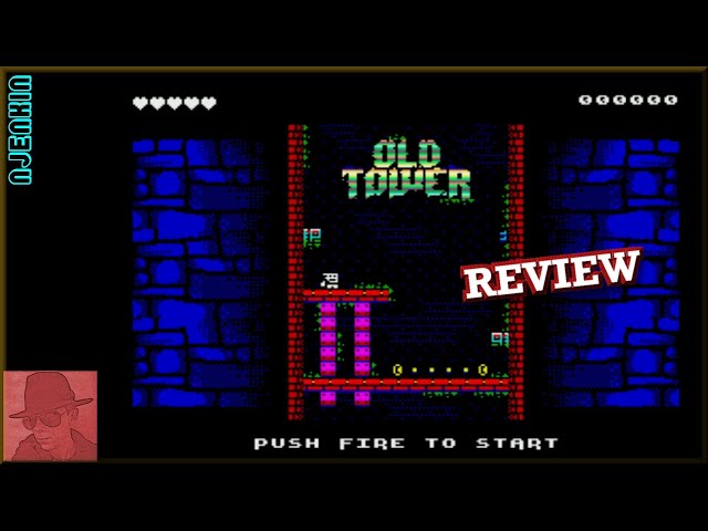 Old Tower : Homebrew from 2018 - on the ZX Spectrum 128K !! with