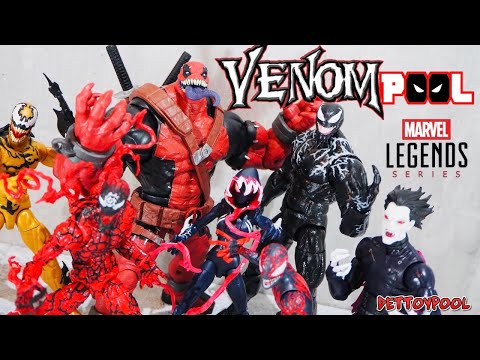 Hasbro Marvel Legends Venompool Wave Venom, Carnage, Morbius