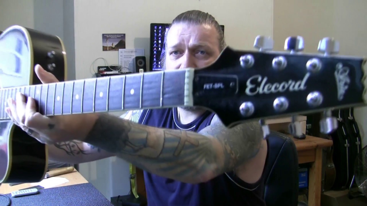 Aria Elecord FET-SPL needing much TLC - YouTube