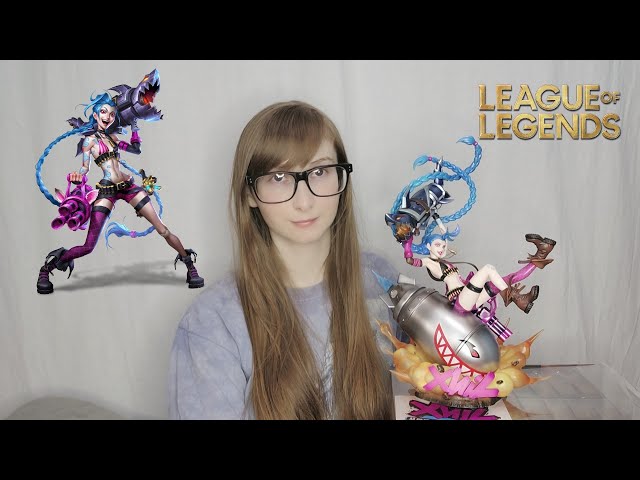 League of Legends Jinx 1/7 Scale Figure by Myethos Unboxing - YouTube