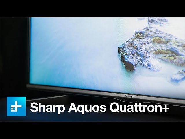 Sharp LC-60UQ17U Aquos Quattron+ video review - YouTube