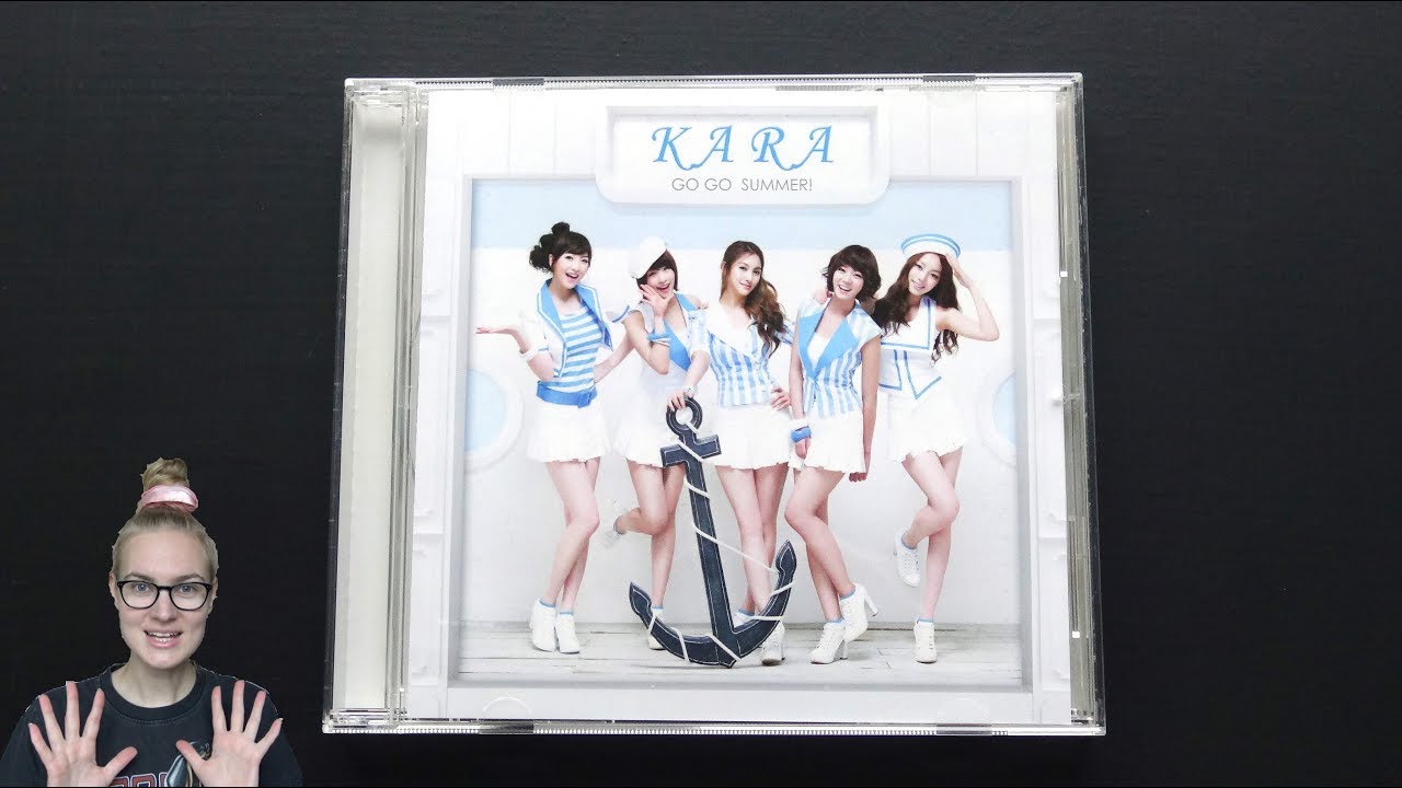 Unboxing KARA 4th Japanese Single Album Go Go Summer! GO GO サマー