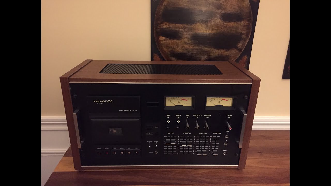 Nakamichi 1000 Tri-Tracer Troubleshooting! - YouTube