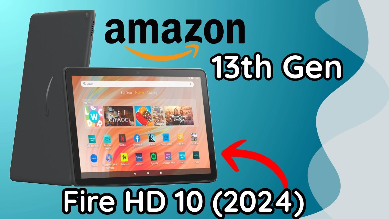 Amazon Fire HD 10 13th Generation (2024) -Unboxing And First Look