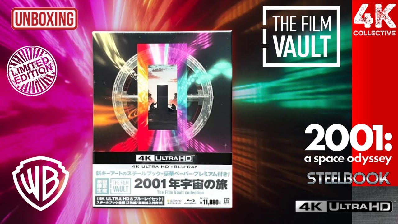 Japan The Film Vault - 2001: A Space Odyssey 4k UltraHD Blu-ray