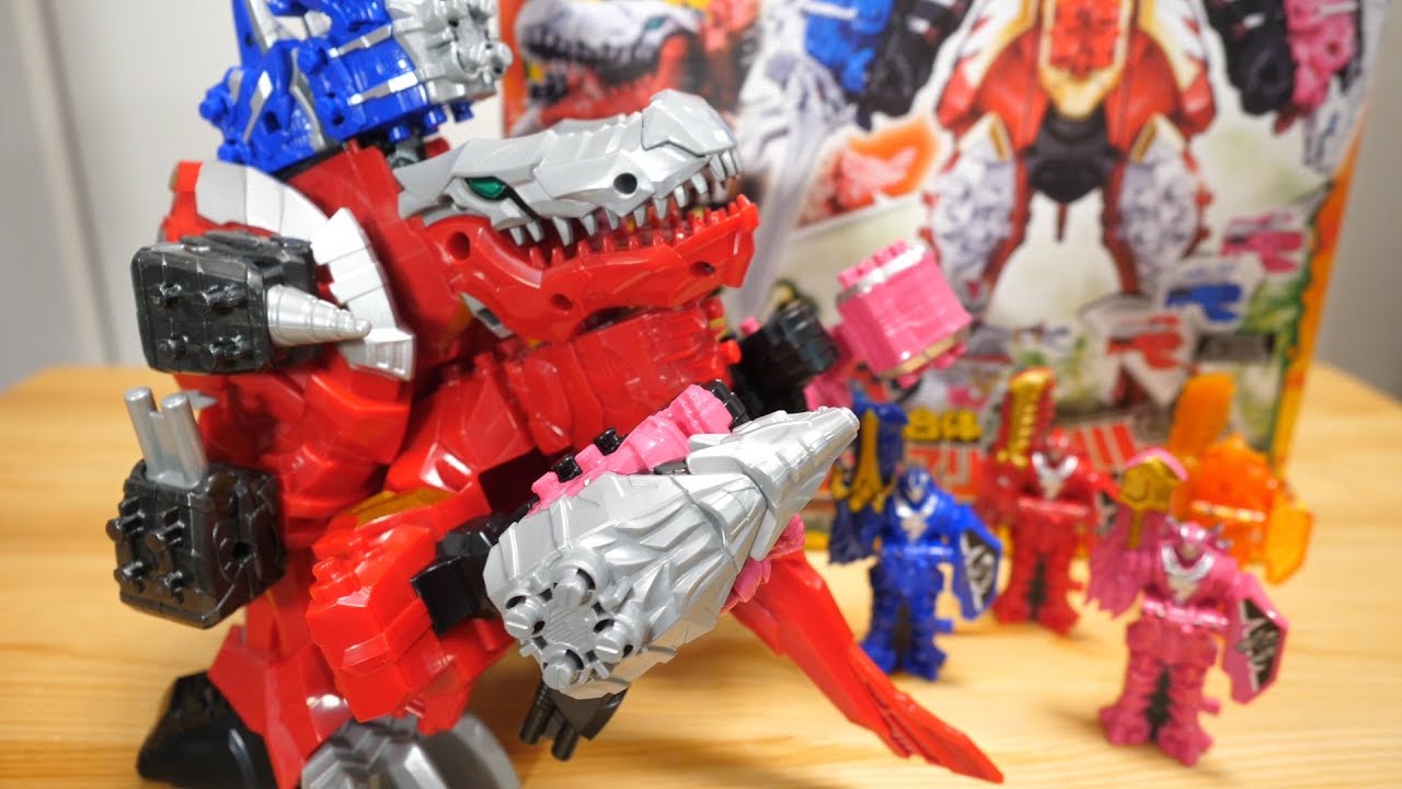 この玩具はヤバイ】開封してすぐに俺合体！！騎士竜シリーズ01&02&03