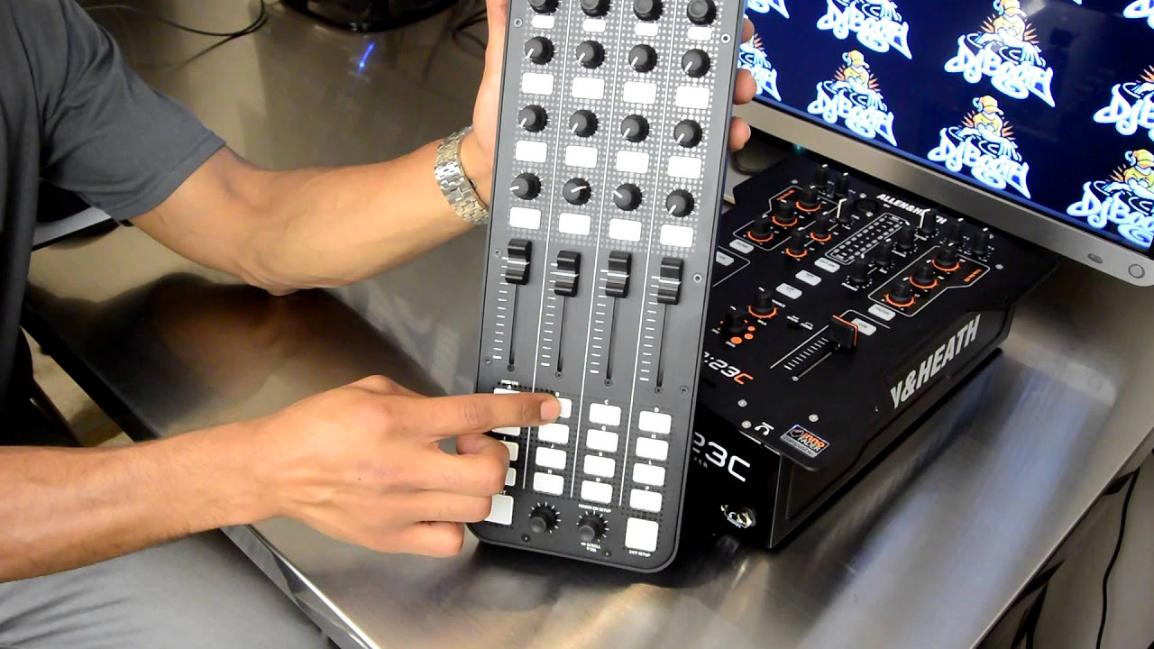 Allen & Heath Xone:K1 Modular MIDI Controller Review Video - YouTube