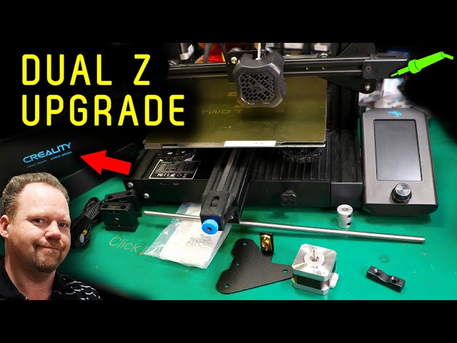 🔴 Creality Ender 3 V2 Dual Z Upgrade - Fix Z Axis Problems ! - No
