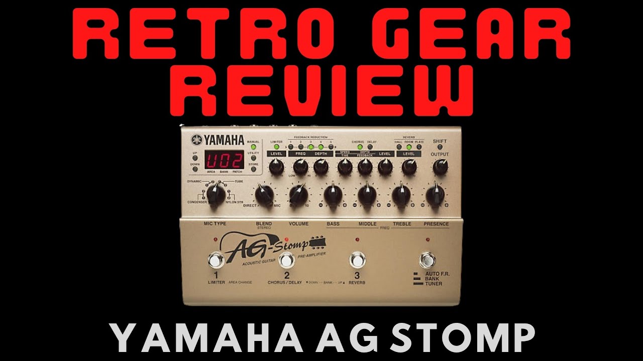 Retro Gear Review - Yamaha AG Stomp - YouTube