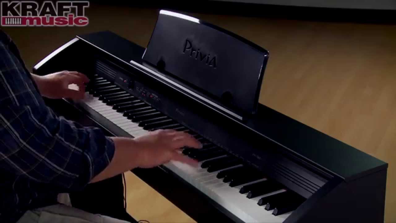 Kraft Music - Casio Privia PX-760 Digital Piano Demo with Adam