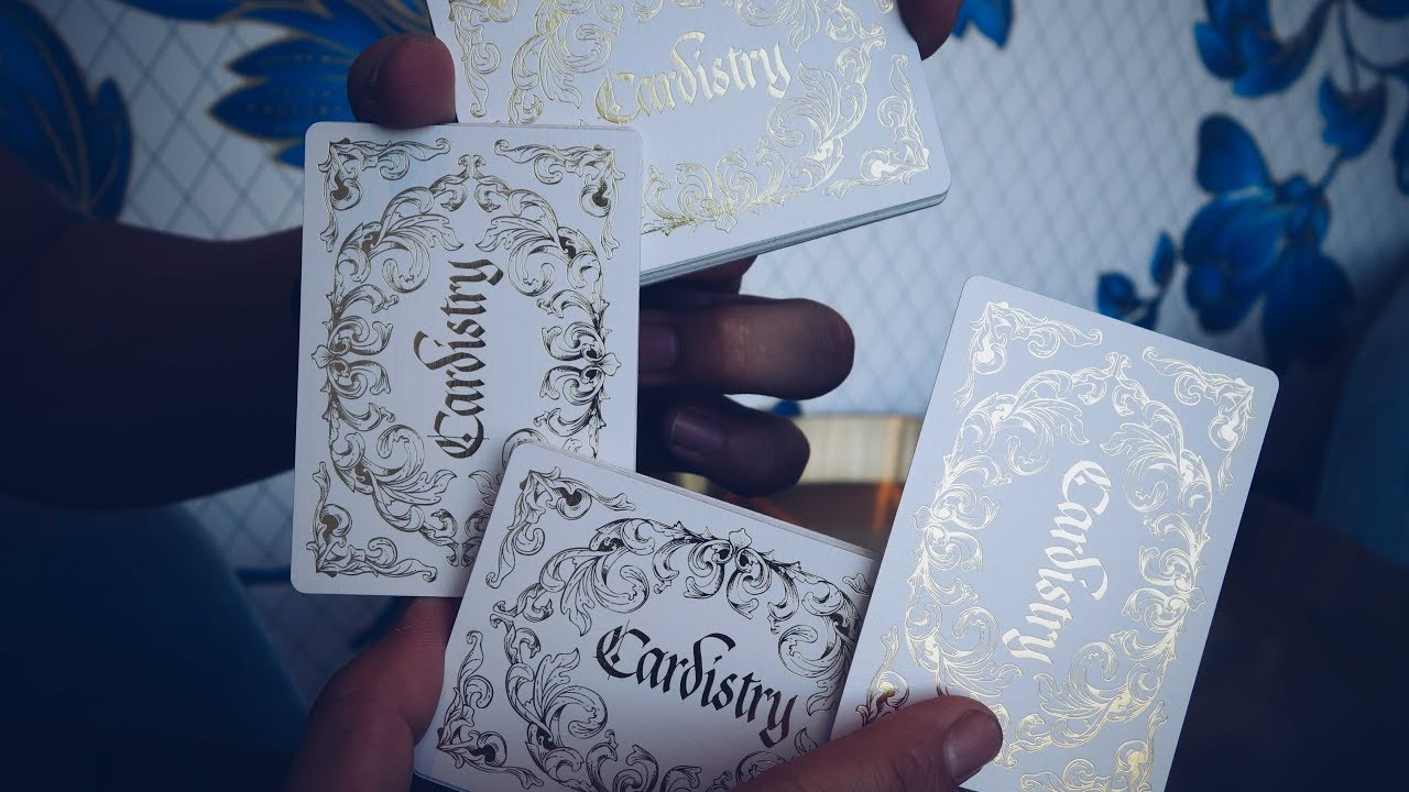 Cardistry x Calligraphy Deck Uncut Sheet (Limited Foil) | BOMBMAGIC