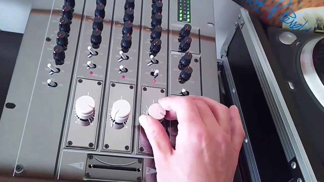 Vestax PMC-17A Rotary Version - Operation feeling and sound - YouTube