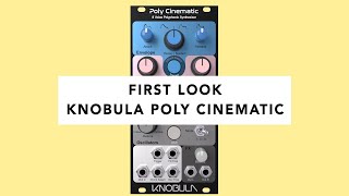 Knobula Poly Cinematic [Dark Mode] - Eurorack Module on ModularGrid