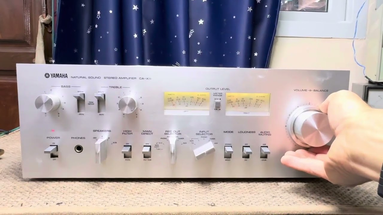 Yamaha. Sound. AMPLIFIER. CA-X11 BY. BALl. AUDIO - YouTube