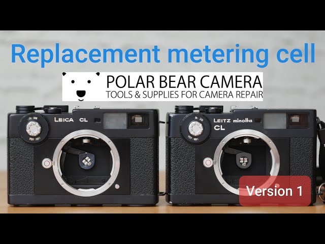 Camera Cafe119: Leica CL / Leitz minolta CL CdS replacement from