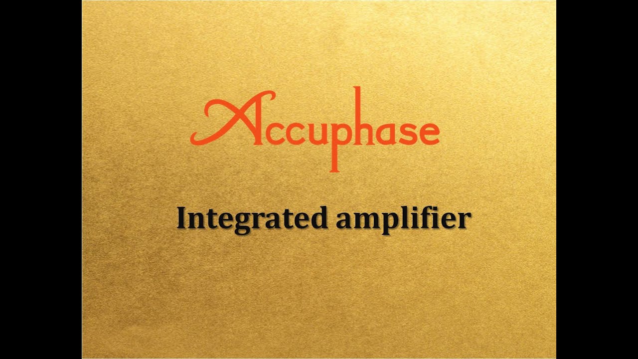 Accuphase special sound selection 1 - YouTube