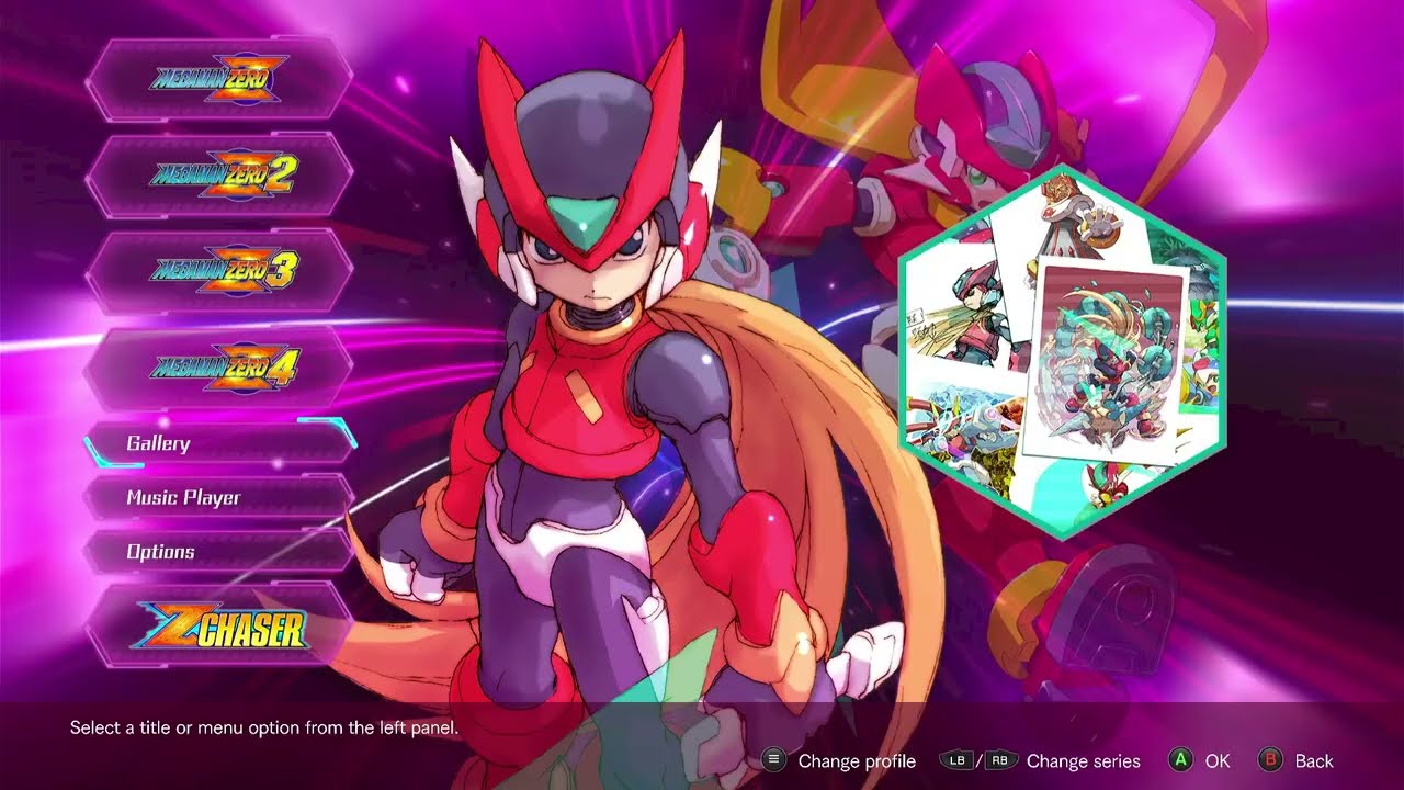 Mega Man Zero/ZX Legacy Collection - All Zero 3 Bonus Cards (For e