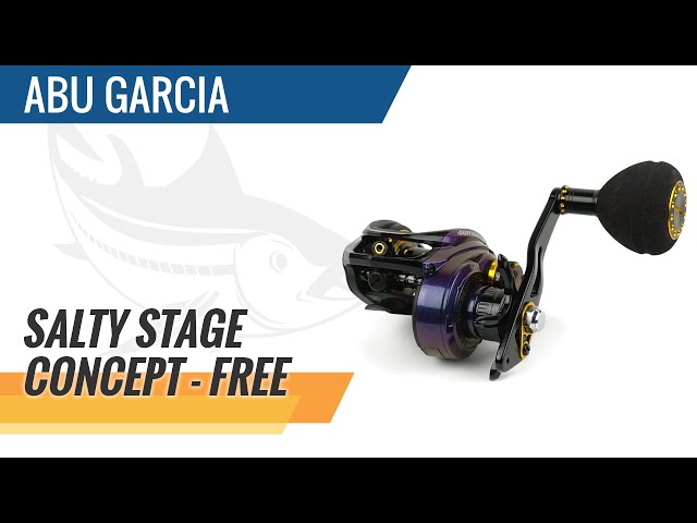 Abu Garcia Salty Stage Concept-Free - Saltwater Baitcasting Reel