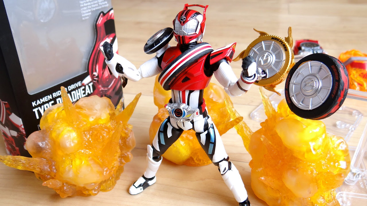 Burst & tire change compatible! S.H.Figuarts Kamen Rider Drive