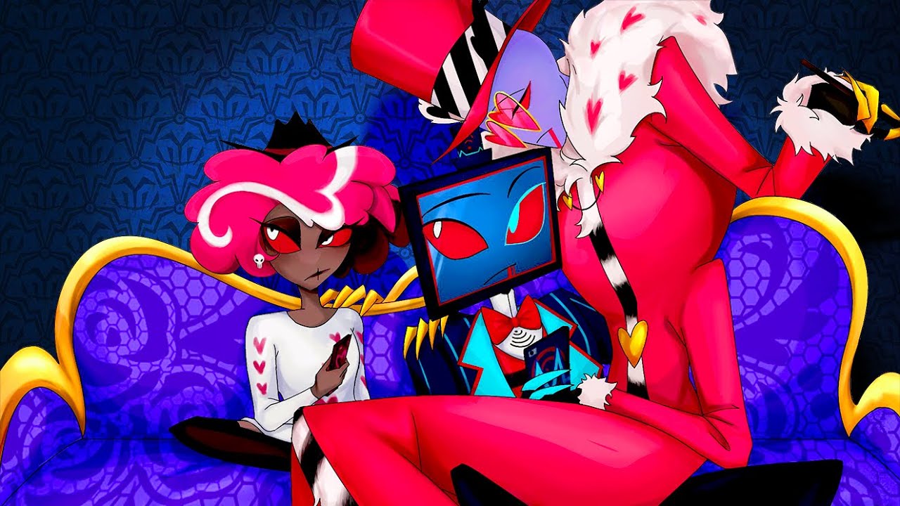 VOX'S BAD DAY - FT. VOX + VALENTINO + VELVETTE (Hazbin Hotel Comic