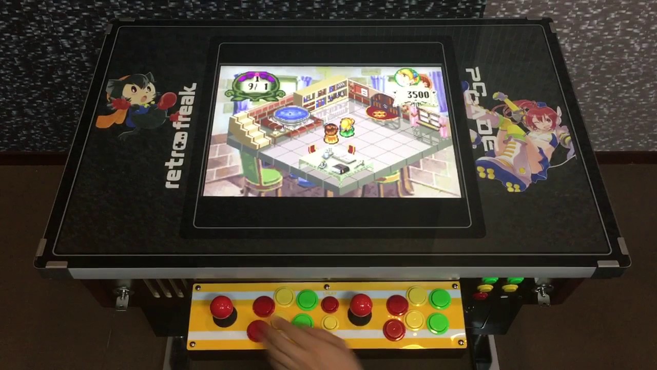 レトロフリーク内蔵テーブル筐体 ｜ PCCADE | パソケード