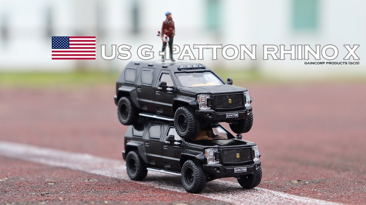 US G Patton Rhino GX by GCD Gaincorp Products 1/64 | UNBOXING and