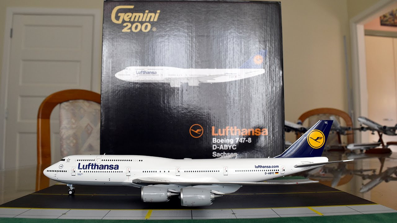 Gemini Jets 1:200 Lufthansa 747-8i 