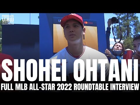 Shohei Ohtani Full MLB 2022 All-Star Roundtable on Angels