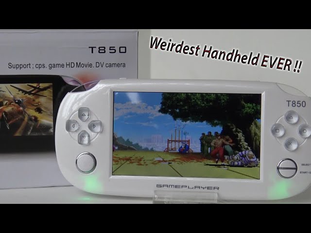 ZX T850 - A Budget PSP From Ali-Express .. It's So BAD In Many