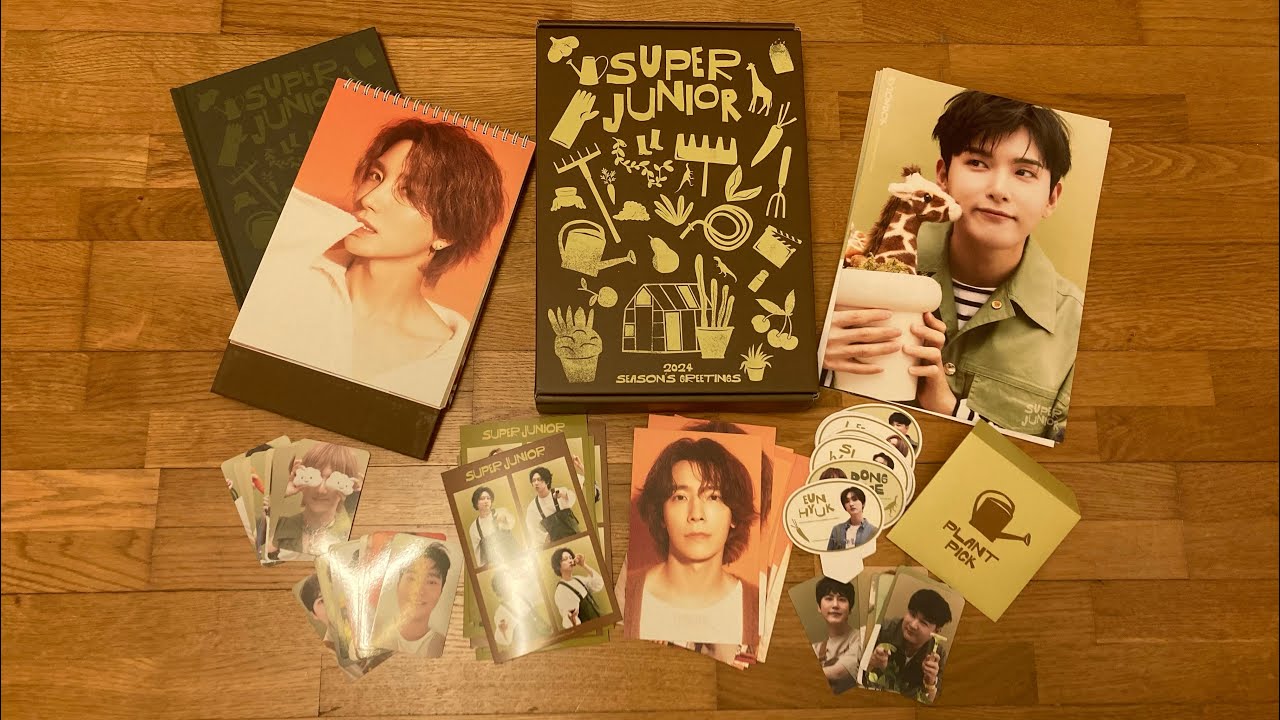 Unboxing Super Junior 슈퍼주니어 2018 Seasons Greetings (Does it