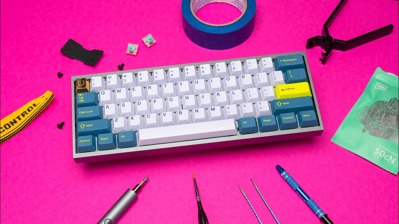 Ultimate Wooting 60HE Mod Guide - YouTube