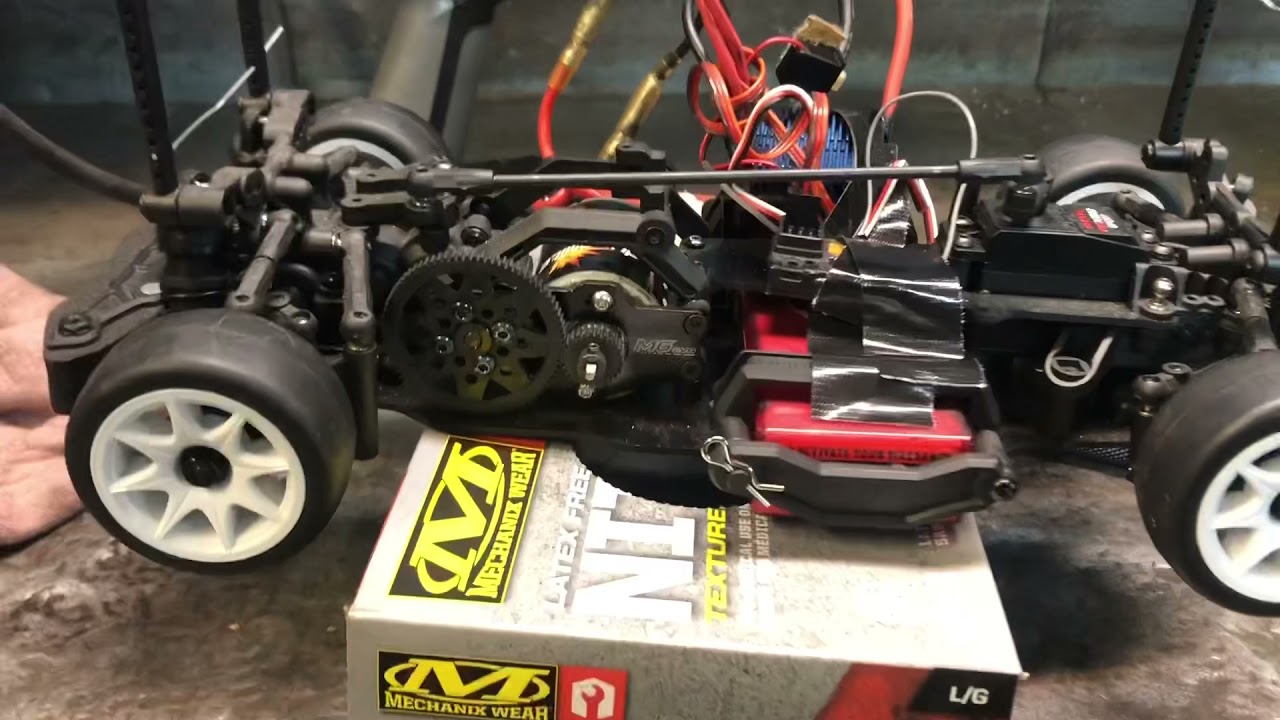 6amRC. 3Racing MG Evo FWD mini 1/10. Quick test run. Finally - YouTube