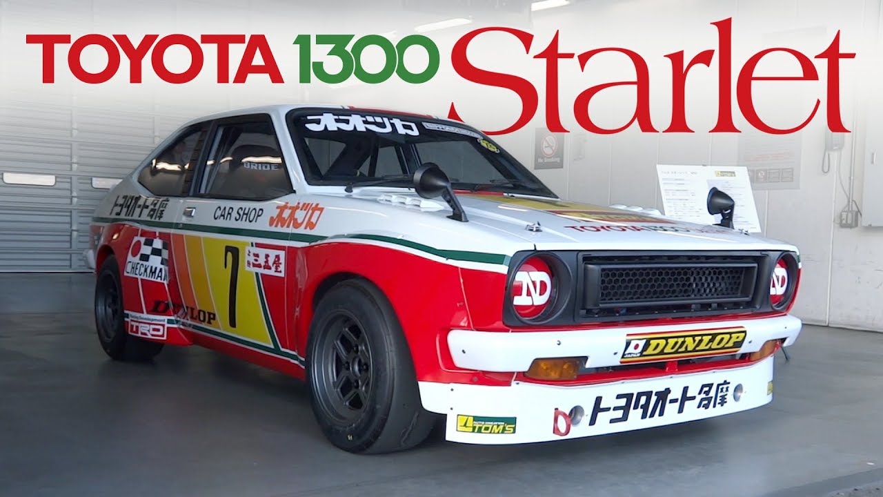 復刻】TOM'S STARLET KP47 ツーリングカー最強エンジン3K-R搭載