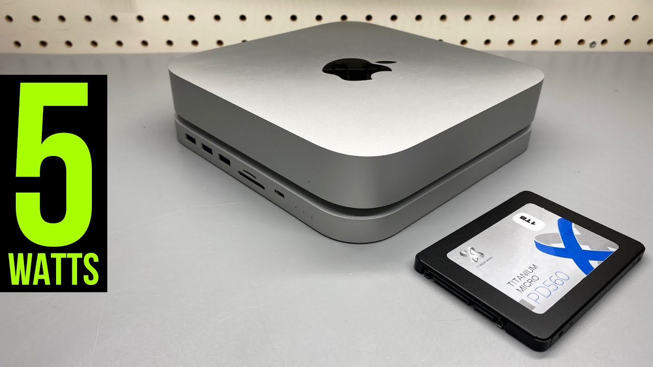 5 Watts Mac Mini with M1 Chip - YouTube