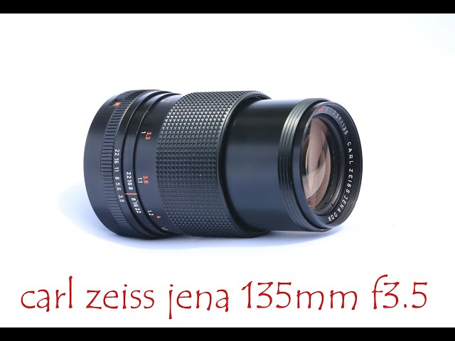 carl zeiss 135 mm f3.5 sonnar vintage lens, too slow to be good