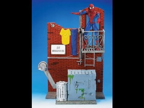 激レア SPIDER-MAN ALLEYWAY PLAYSET スパイダーマン 激レア SPIDER