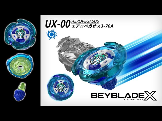 Beyblade X エアロペガサス 70A UX-00 Takara Tomy Beyblade X UX-00