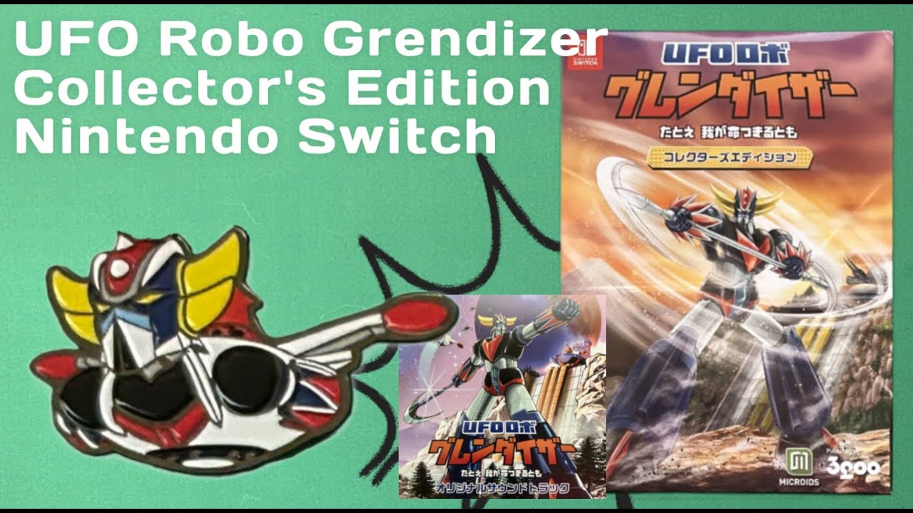 UFO Robot Grendizer (Goldorak) Collector's Edition NS Game