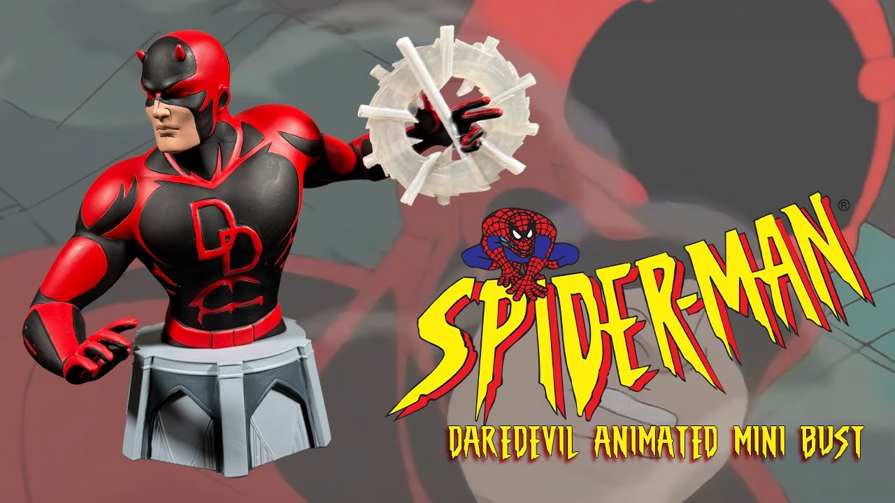 Spider-man: The Animated Series - Daredevil Animated Mini Bust