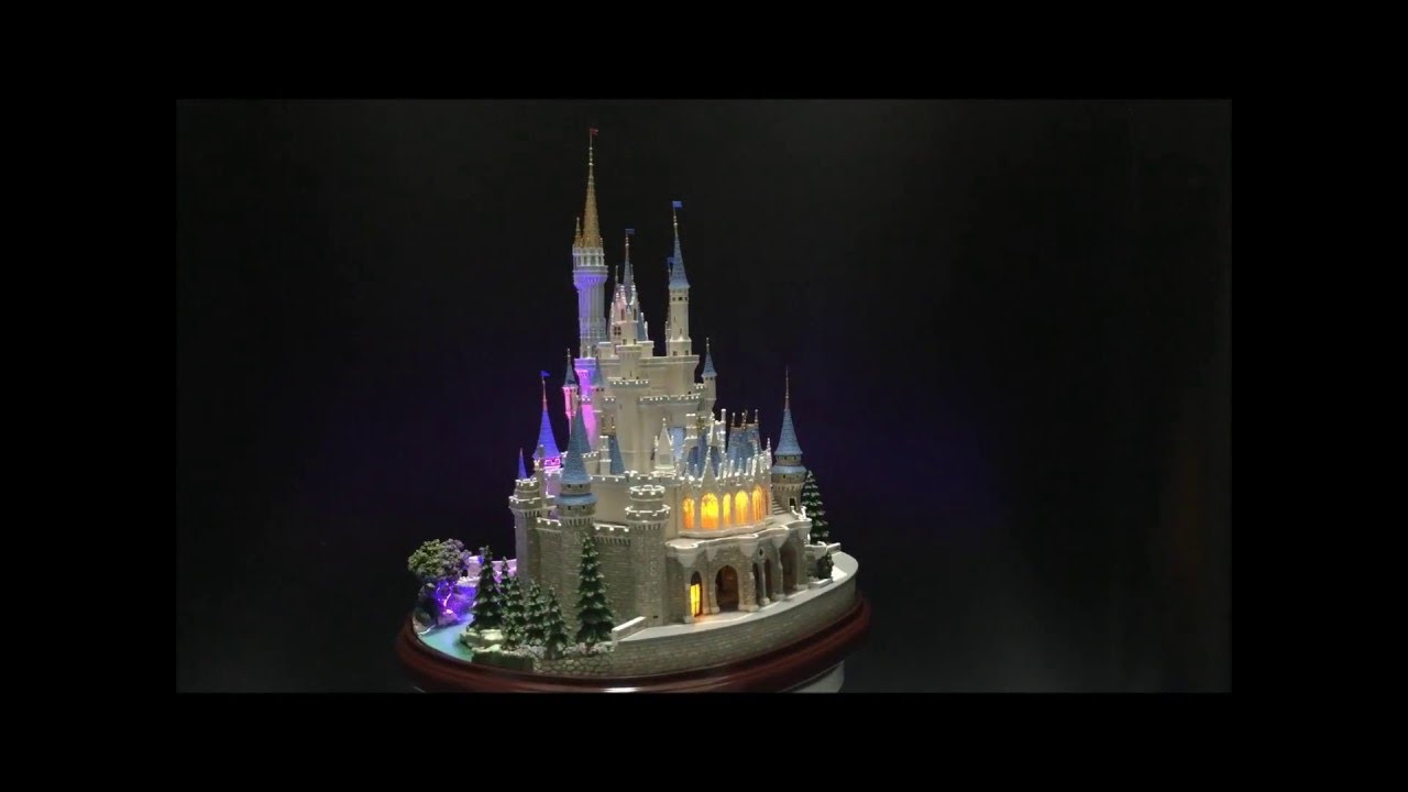 ディズニー オルショウスキー Olszewski シンデレラ城 フィギュア