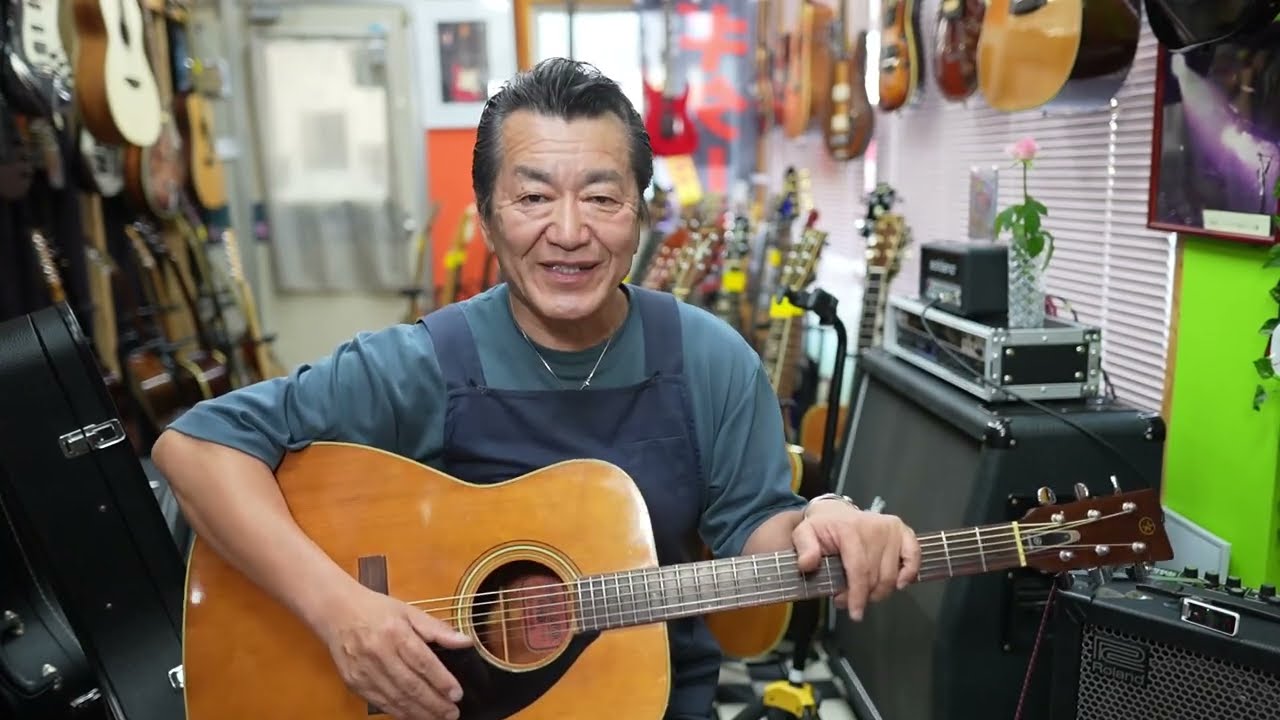 YAMAHA FG-700（昭和48年製）【オットリーヤ動画】 - YouTube