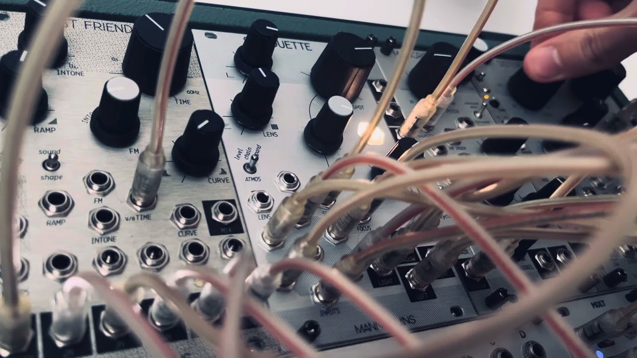Mannequins SILHOUETTE : New Eurorack Mixer Module by whimsical