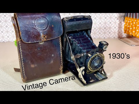 My 1930's Vintage Camera ENSIGN SELFIX , Made In England, Vintage