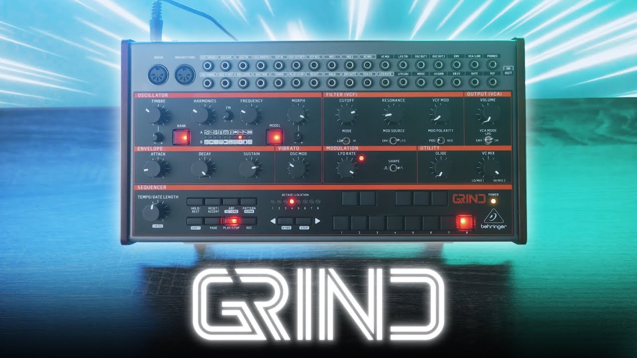 Y'all Ready For This? Introducing Behringer GRIND - YouTube