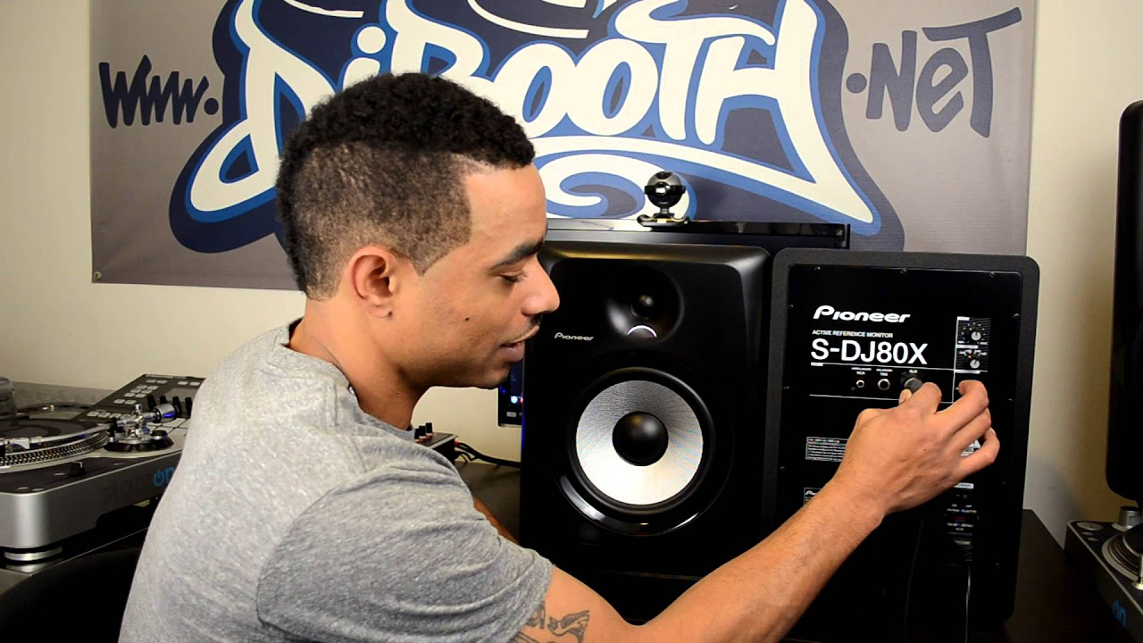 Pioneer S-DJ80X Active Reference Monitor Speaker Video Review