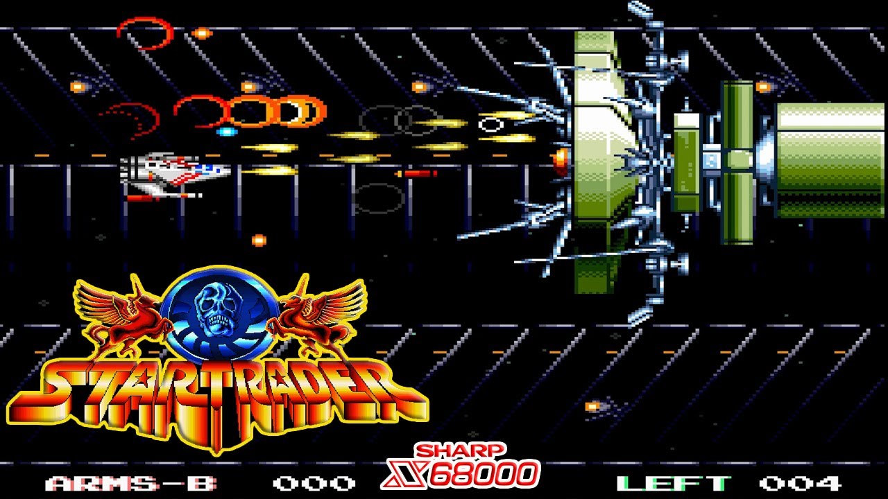 X68000 スタートレーダー / Star Trader - Full Game - YouTube